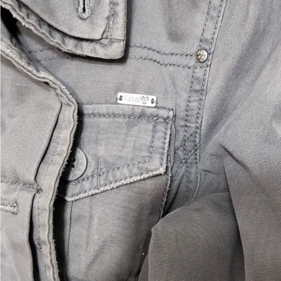 TNA Aritzia lined grey utility jacket - Picture 4 of 13